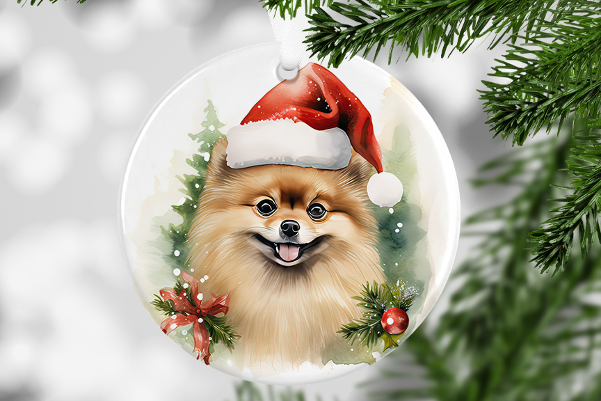 Christmas Hat - Dog Breeds
