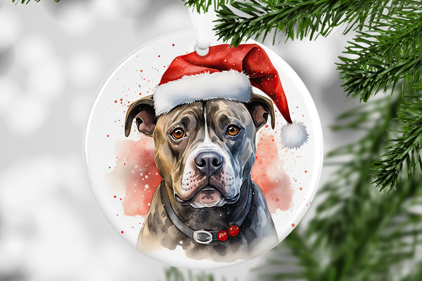 Christmas Hat - Dog Breeds