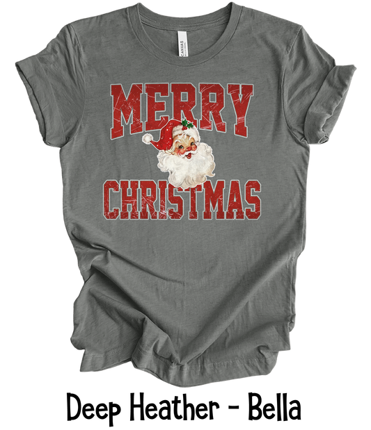 Distressed Merry Christmas - 2 Color Options