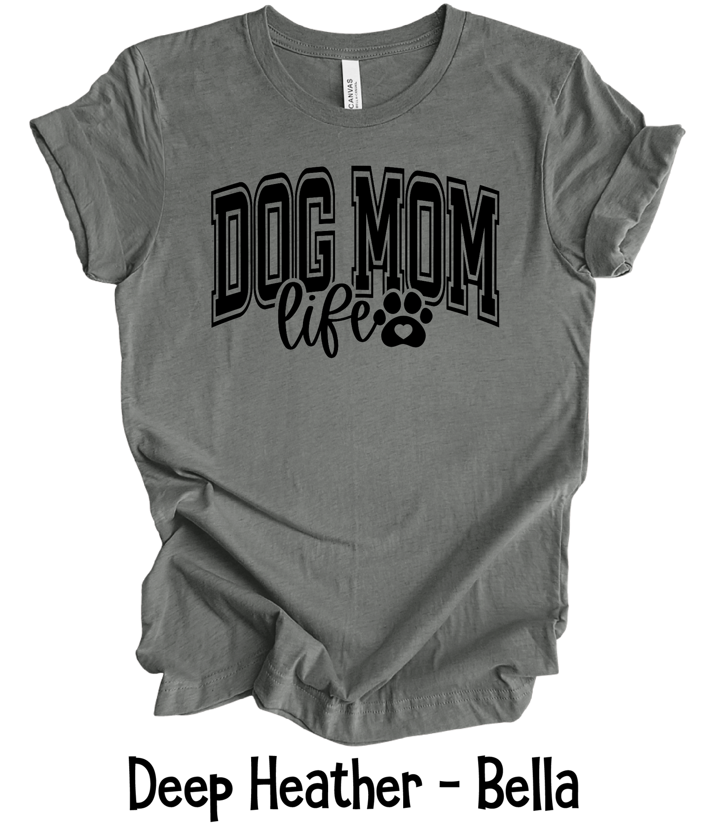 Dog Mom - Black Font