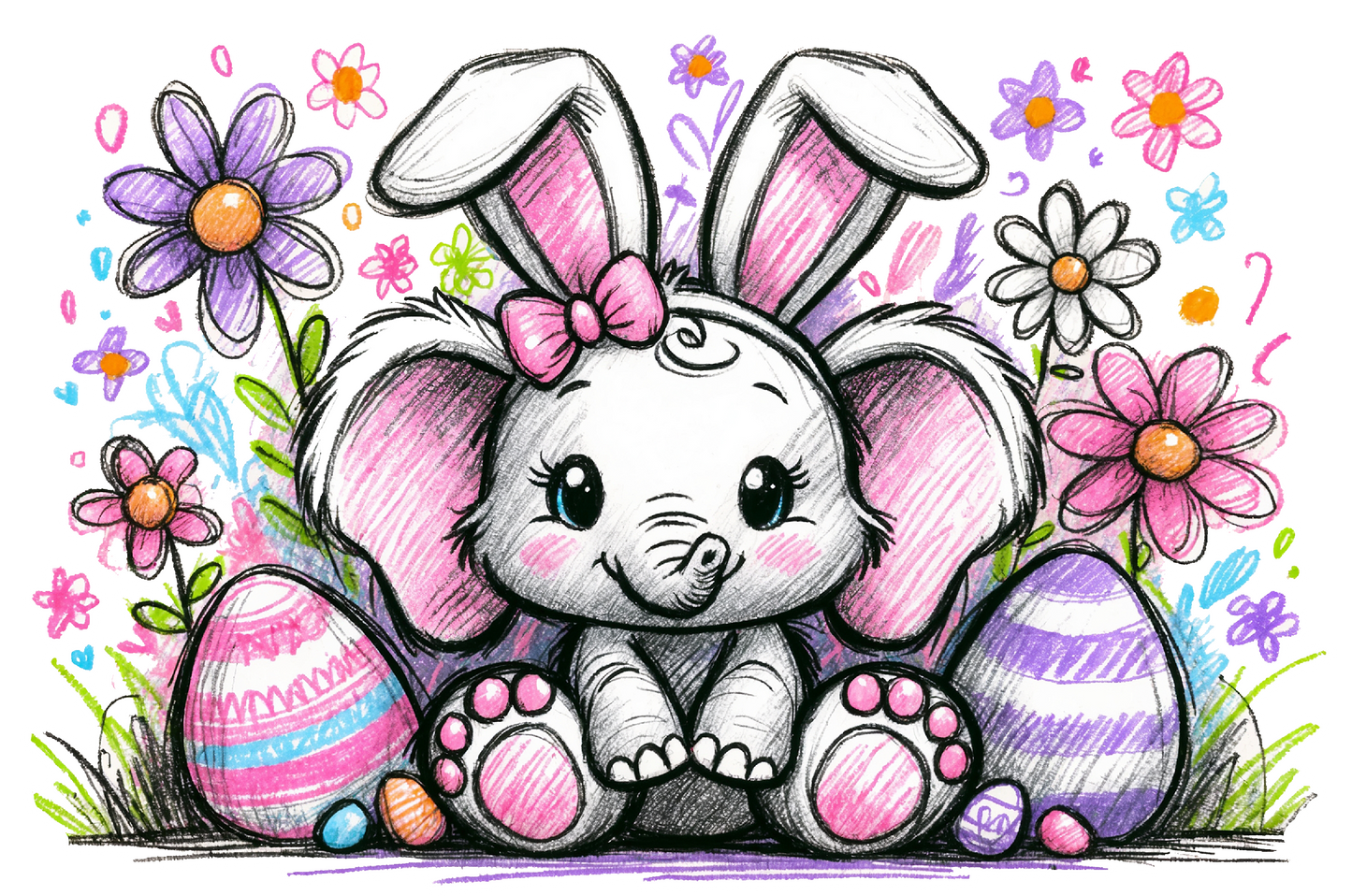 Girl Easter Animals - Personalized - YOUTH SIZES