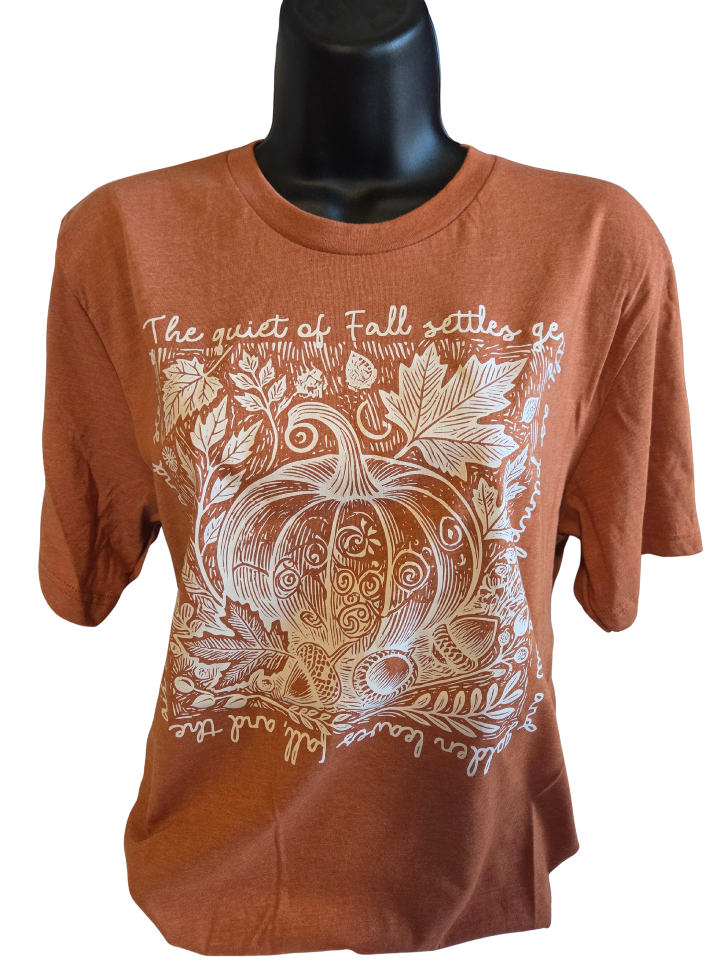 Fall Pumpkin with Saying T-Shirt