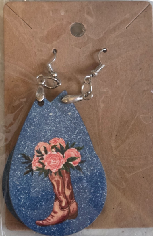Cowgirl Themed Earrings