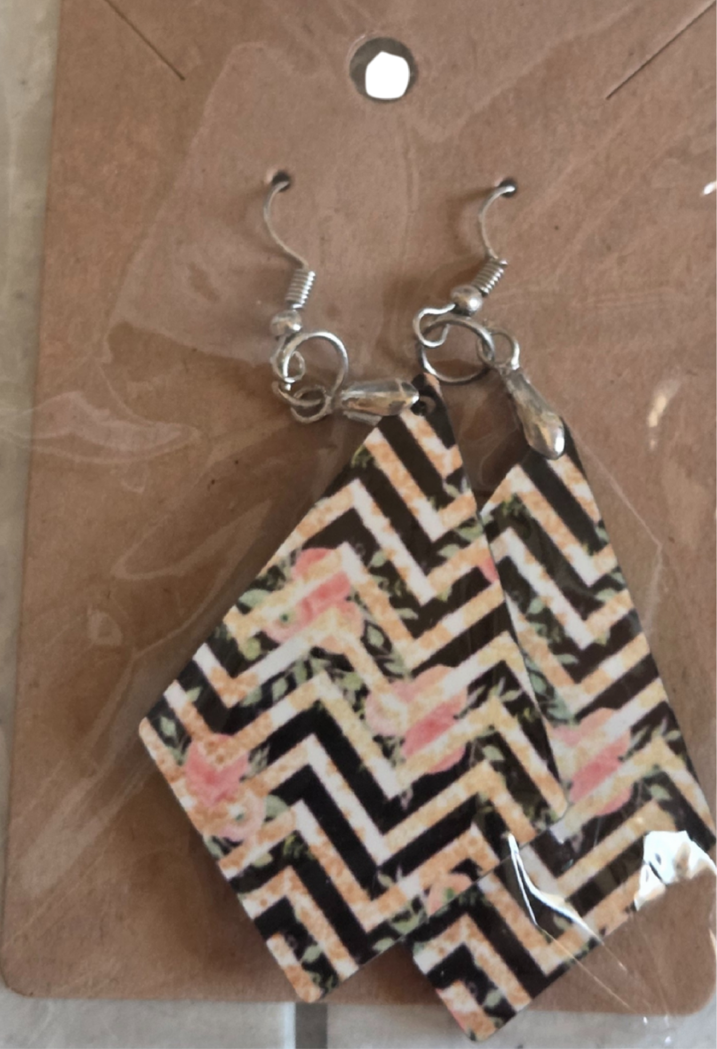 Floral Design Earrings