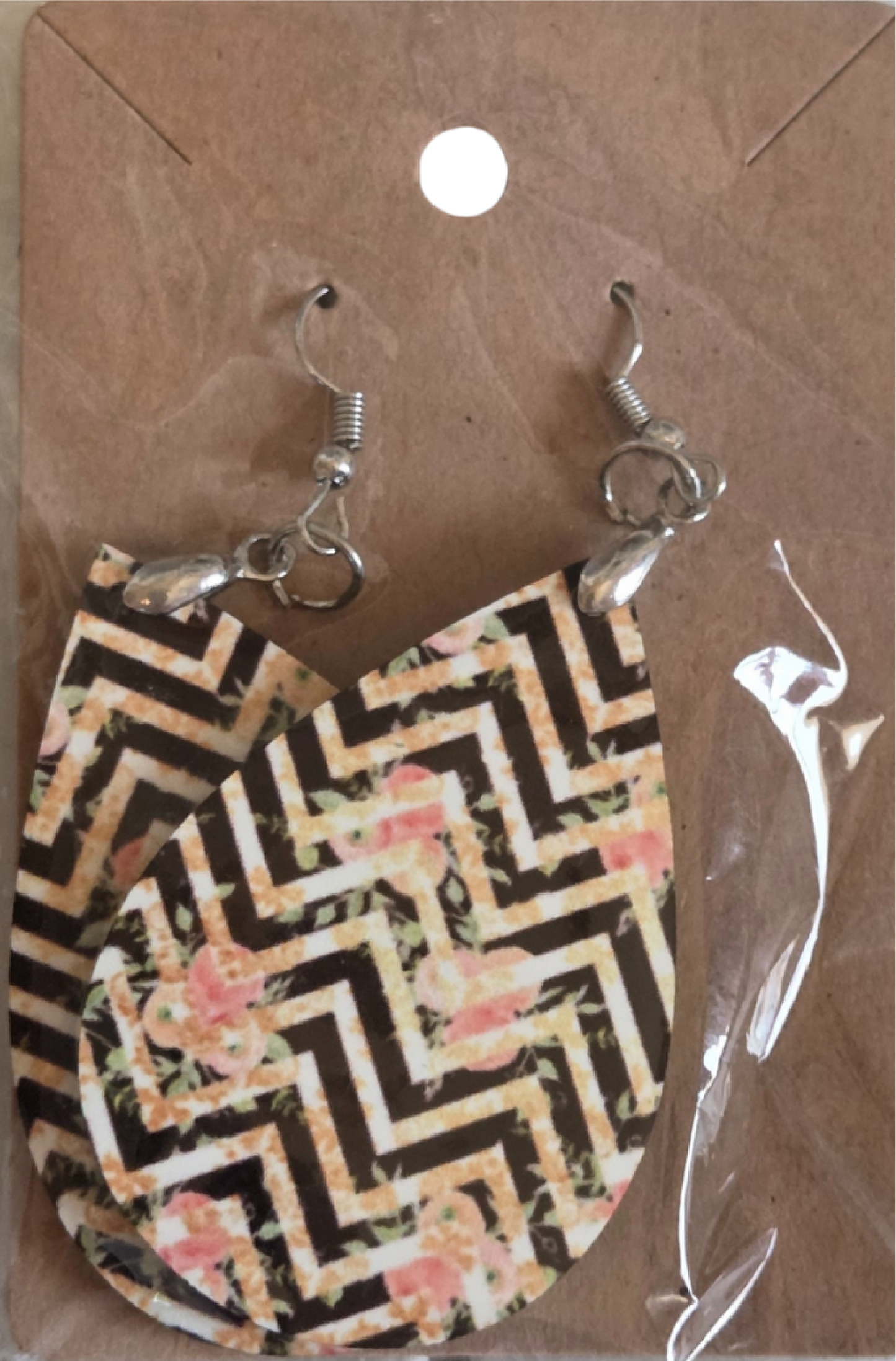 Floral Design Earrings