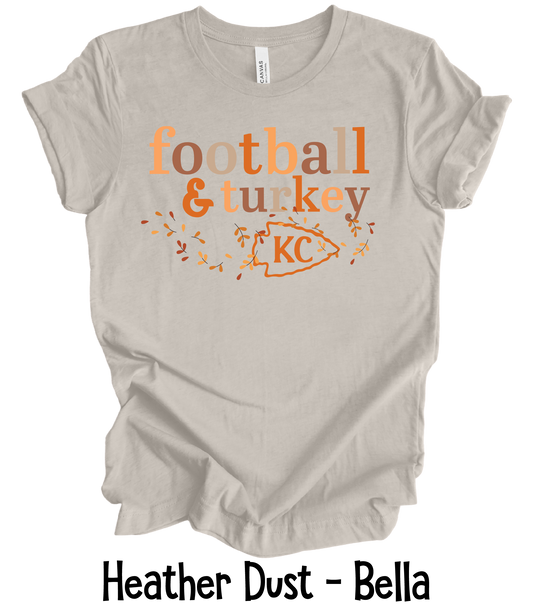 Football & Turkey - 2 Color Options