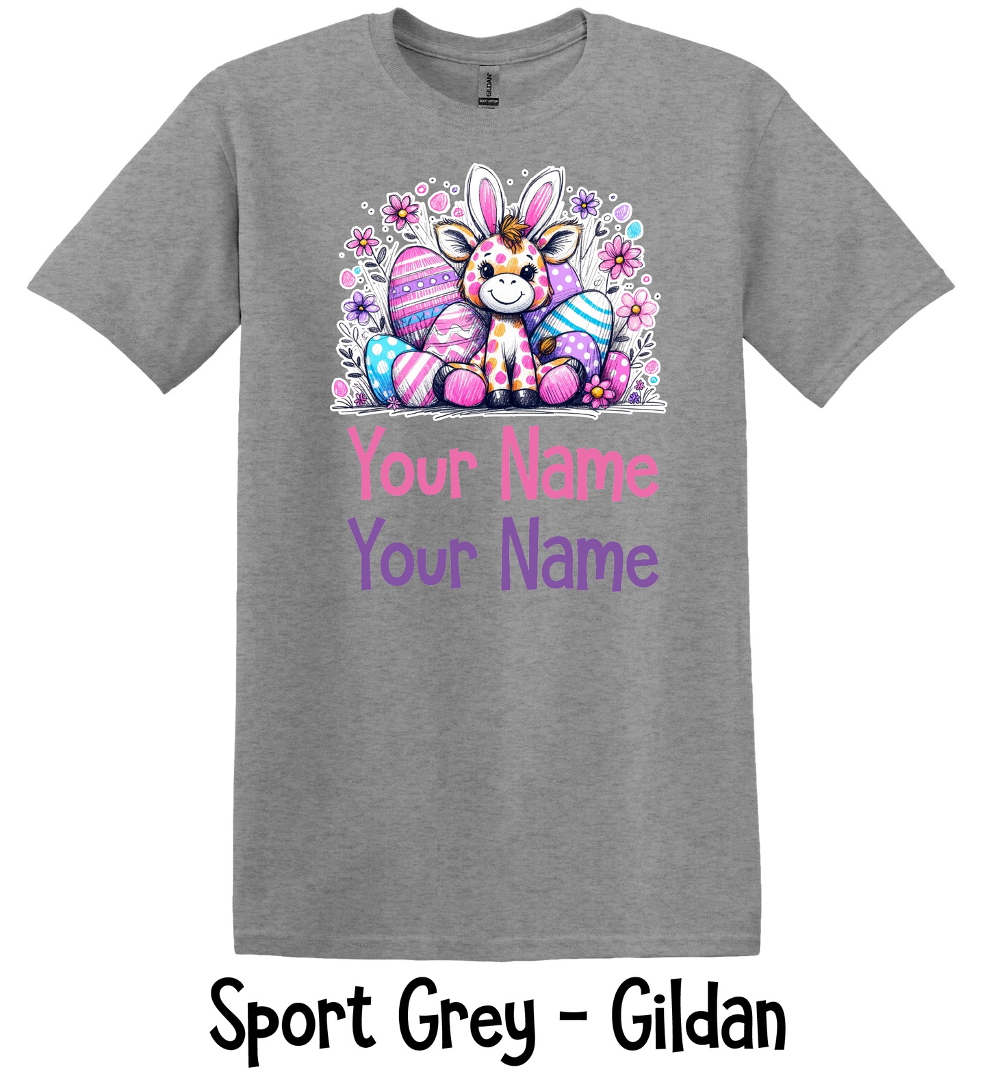 Girl Easter Animals - Personalized - YOUTH SIZES