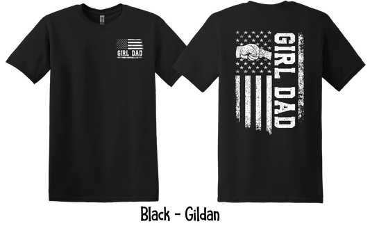 Girl Dad Flag - Front & Back - 3 Color Options