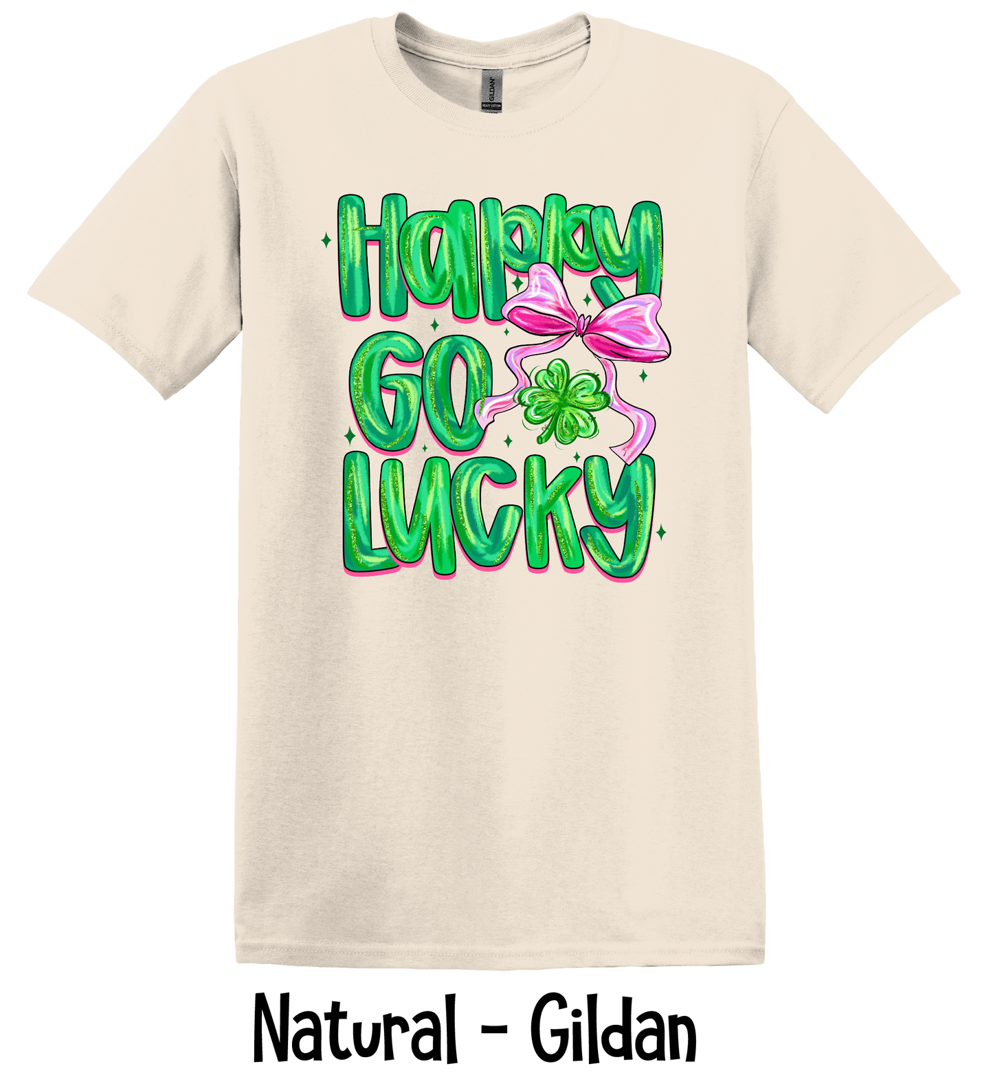 Happy Go Lucky - 6 Color Options - ADULT SIZES