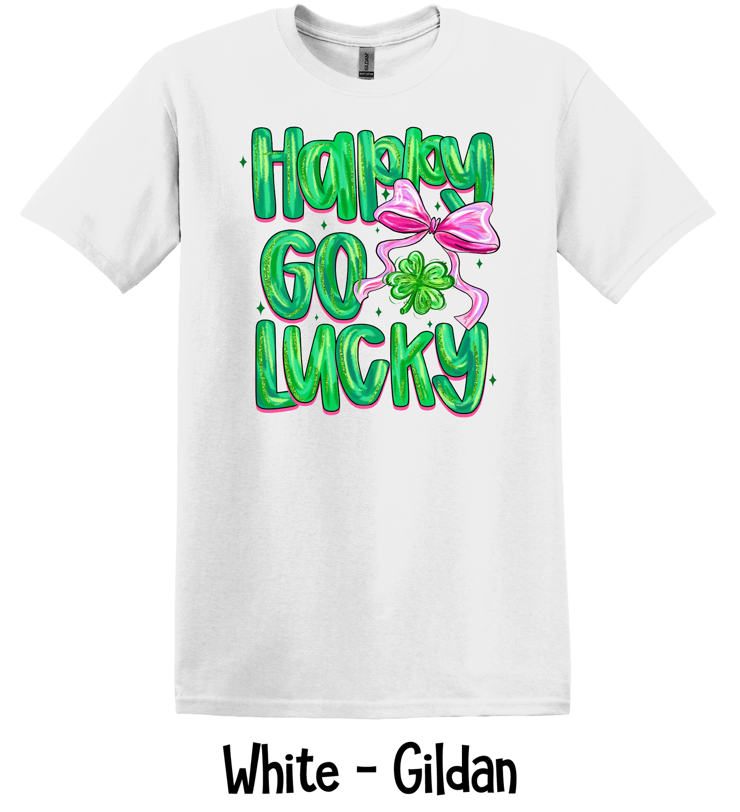 Happy Go Lucky - 4 Color Options - YOUTH SIZES