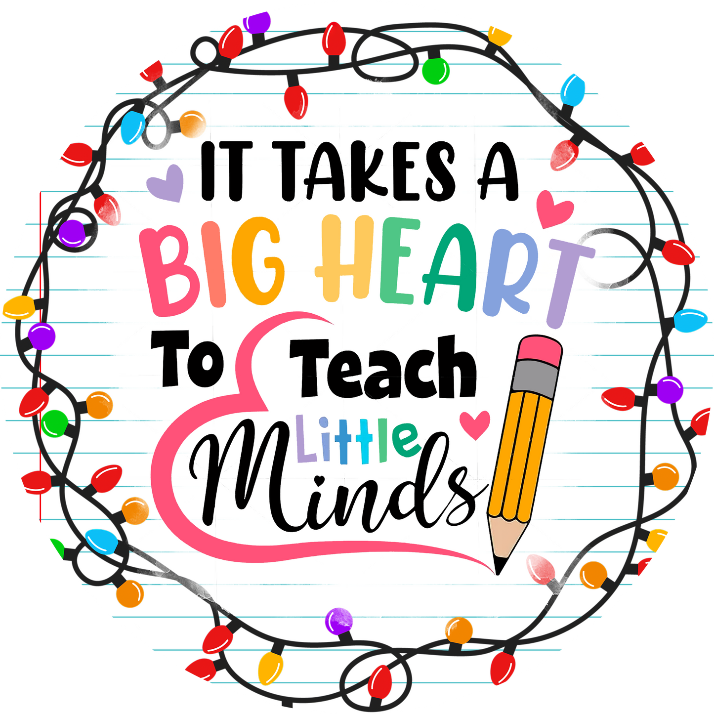 It Takes a Big Heart - Ornament