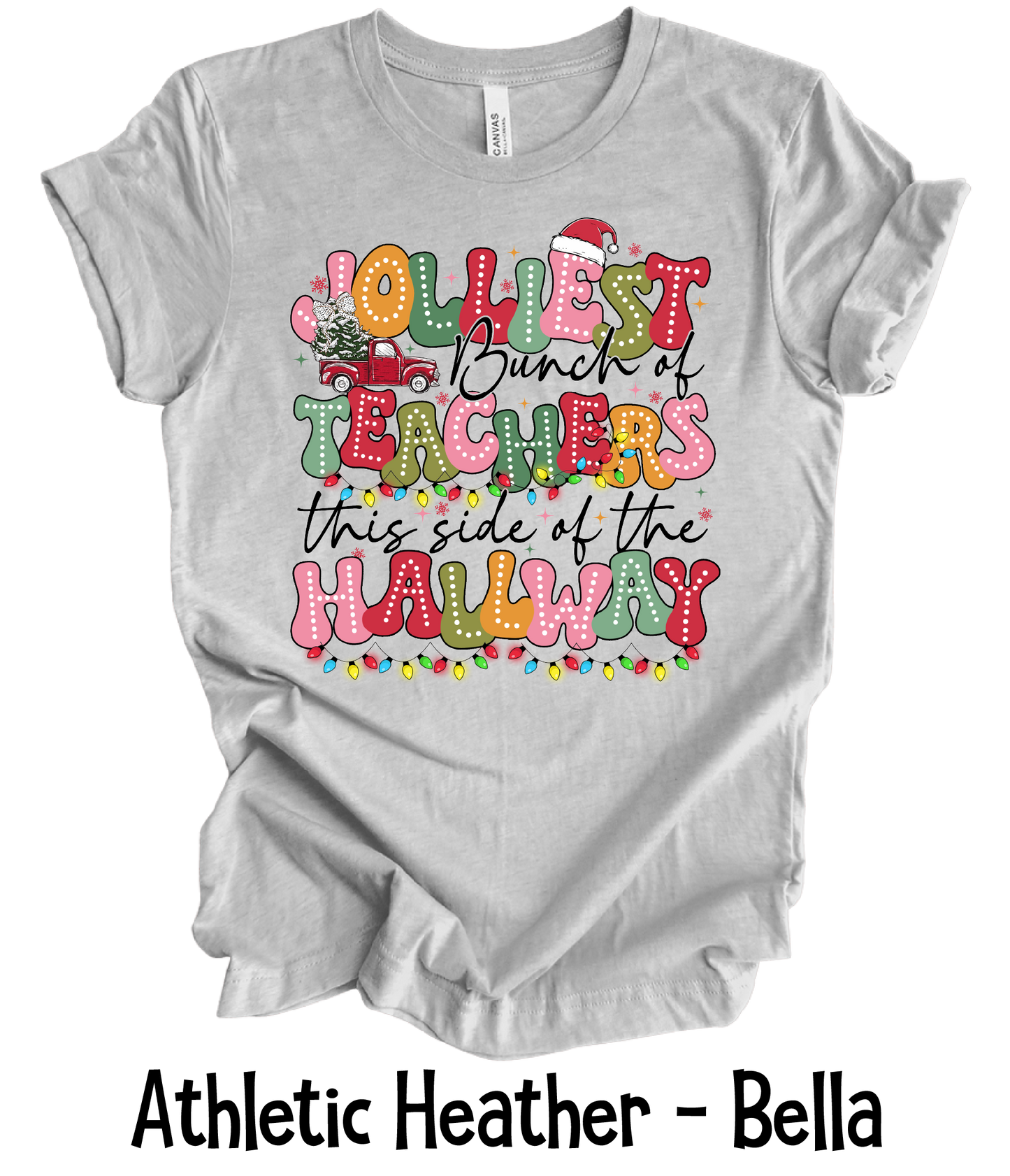 Jolliest Bunch of Teachers - Bubble Font