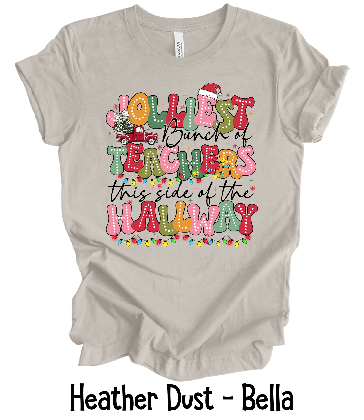 Jolliest Bunch of Teachers - Bubble Font