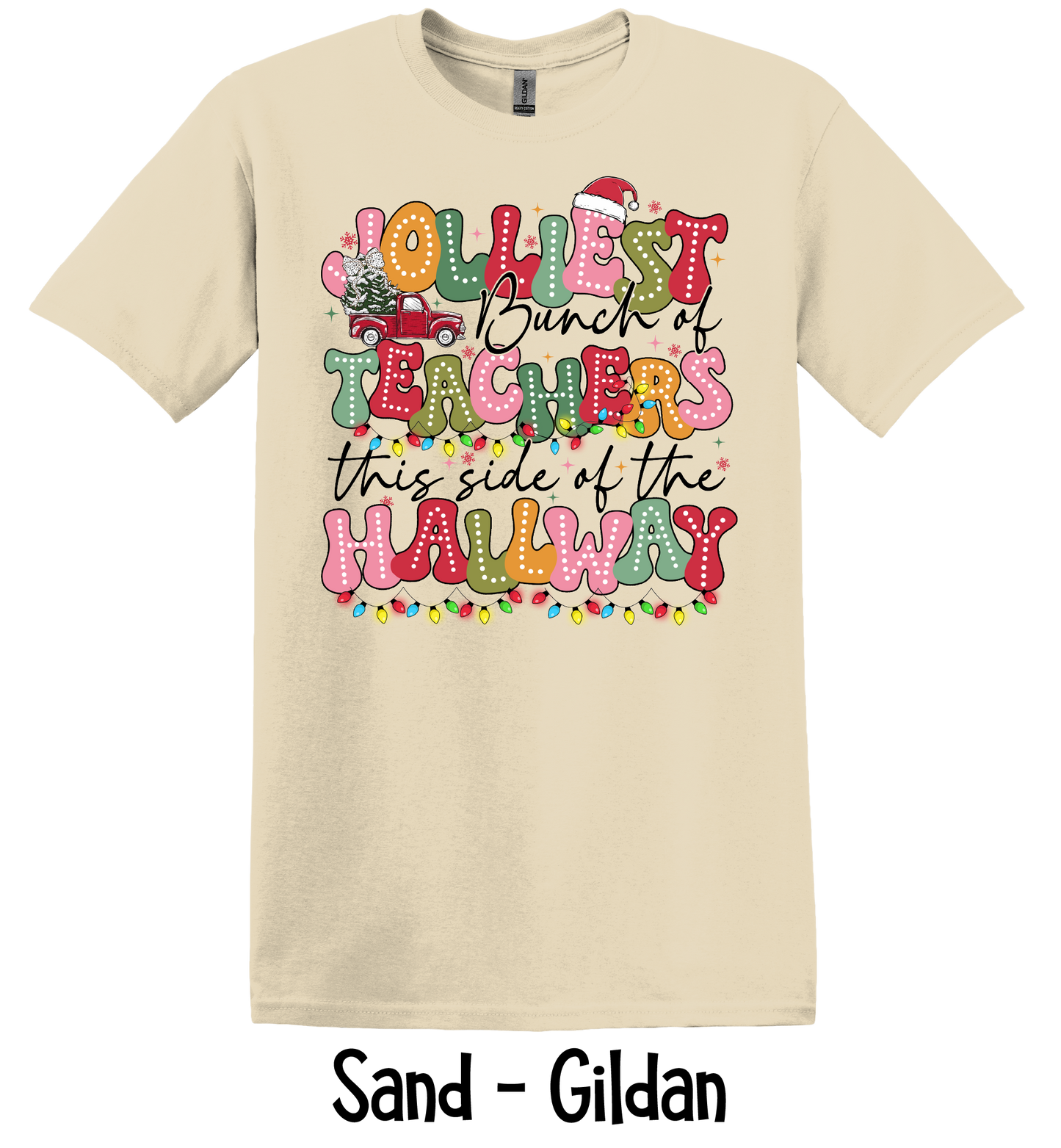 Jolliest Bunch of Teachers - Bubble Font