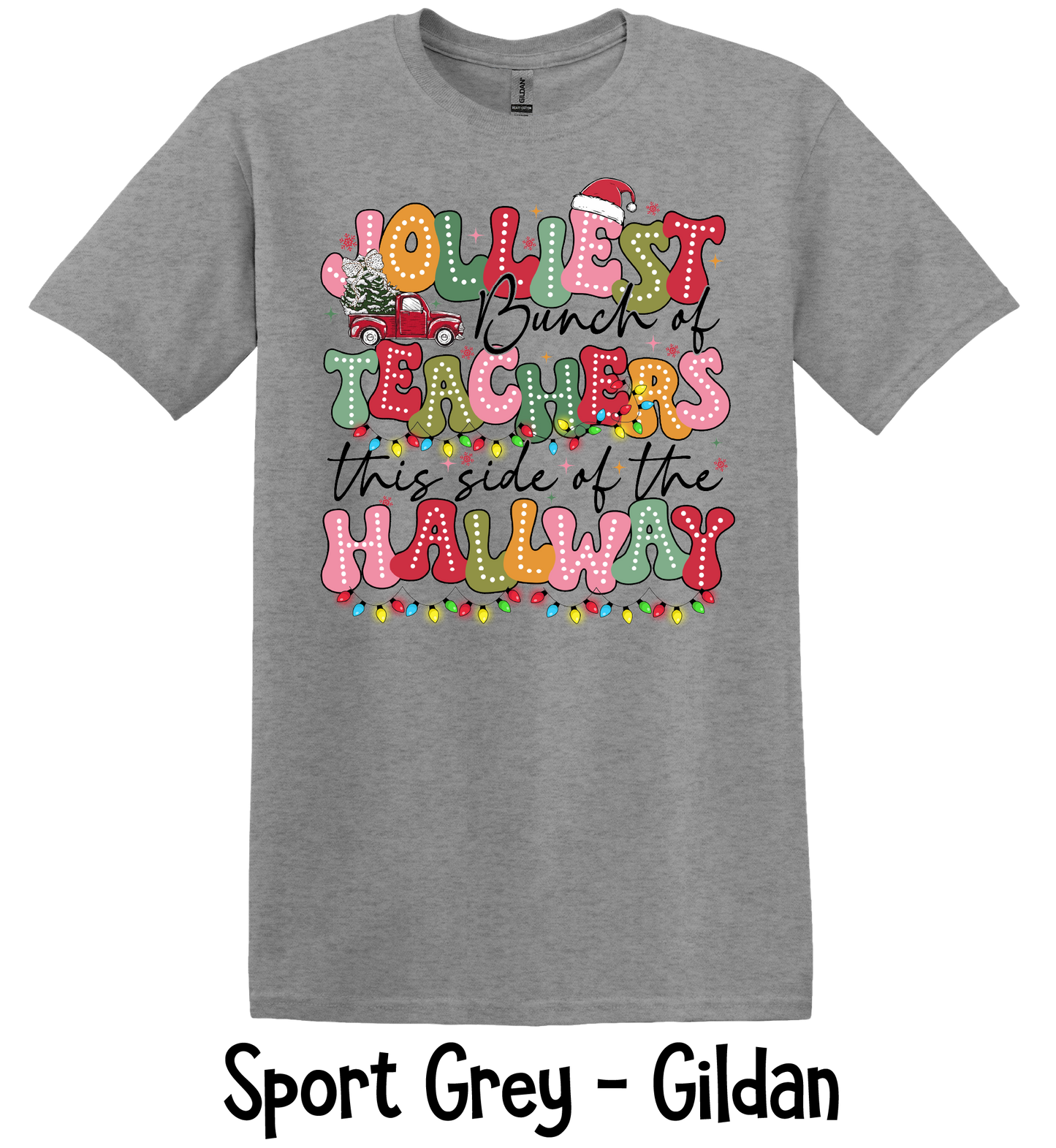 Jolliest Bunch of Teachers - Bubble Font