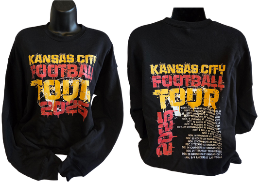Kansas City Football Tour Crewneck