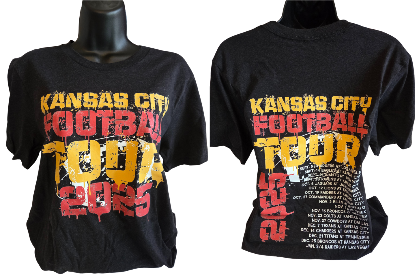 Kansas Football Tour T-Shirt