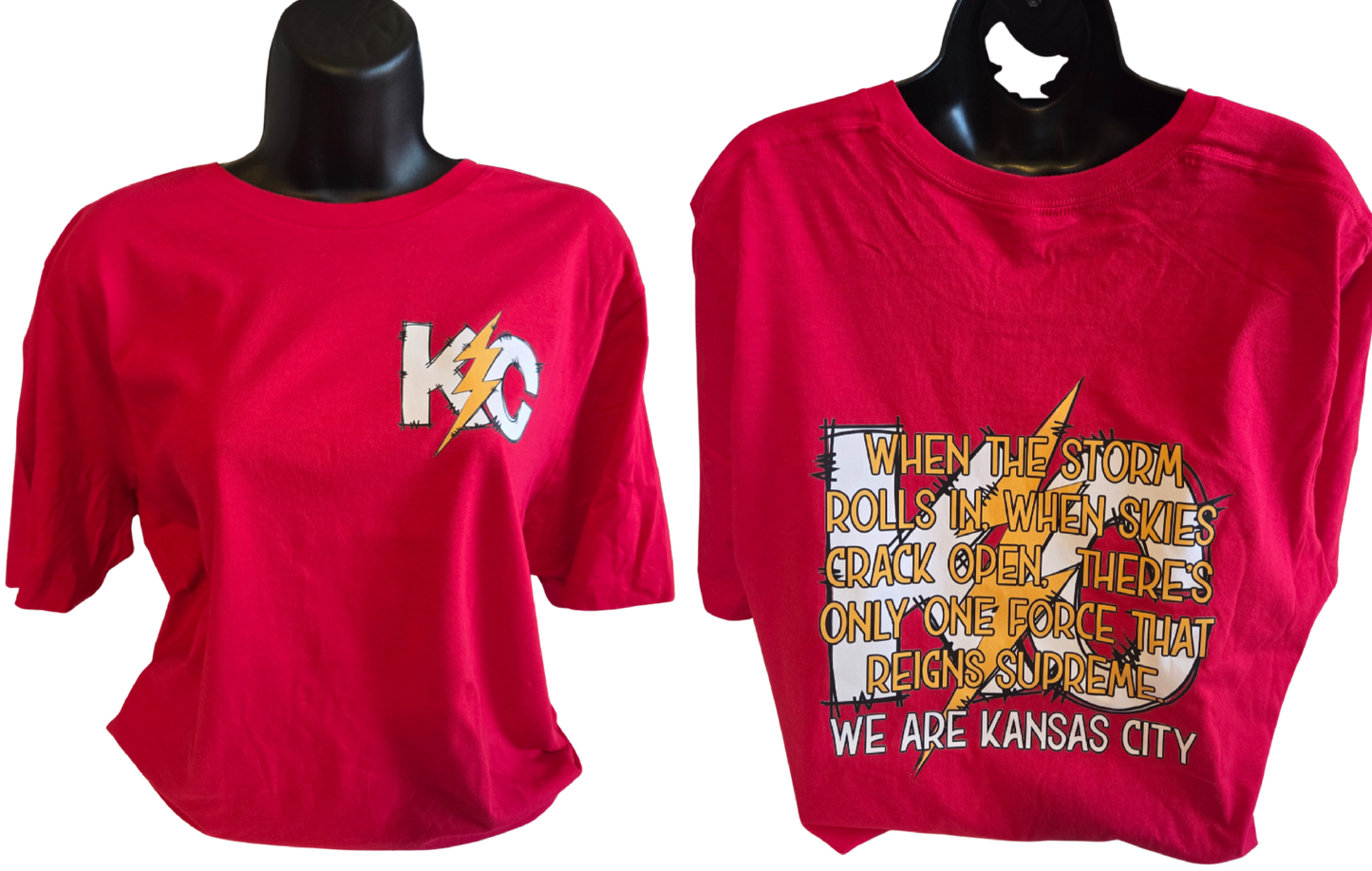 We Are KC Front/Back Design T-Shirt
