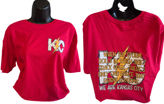 We Are KC Front/Back Design T-Shirt