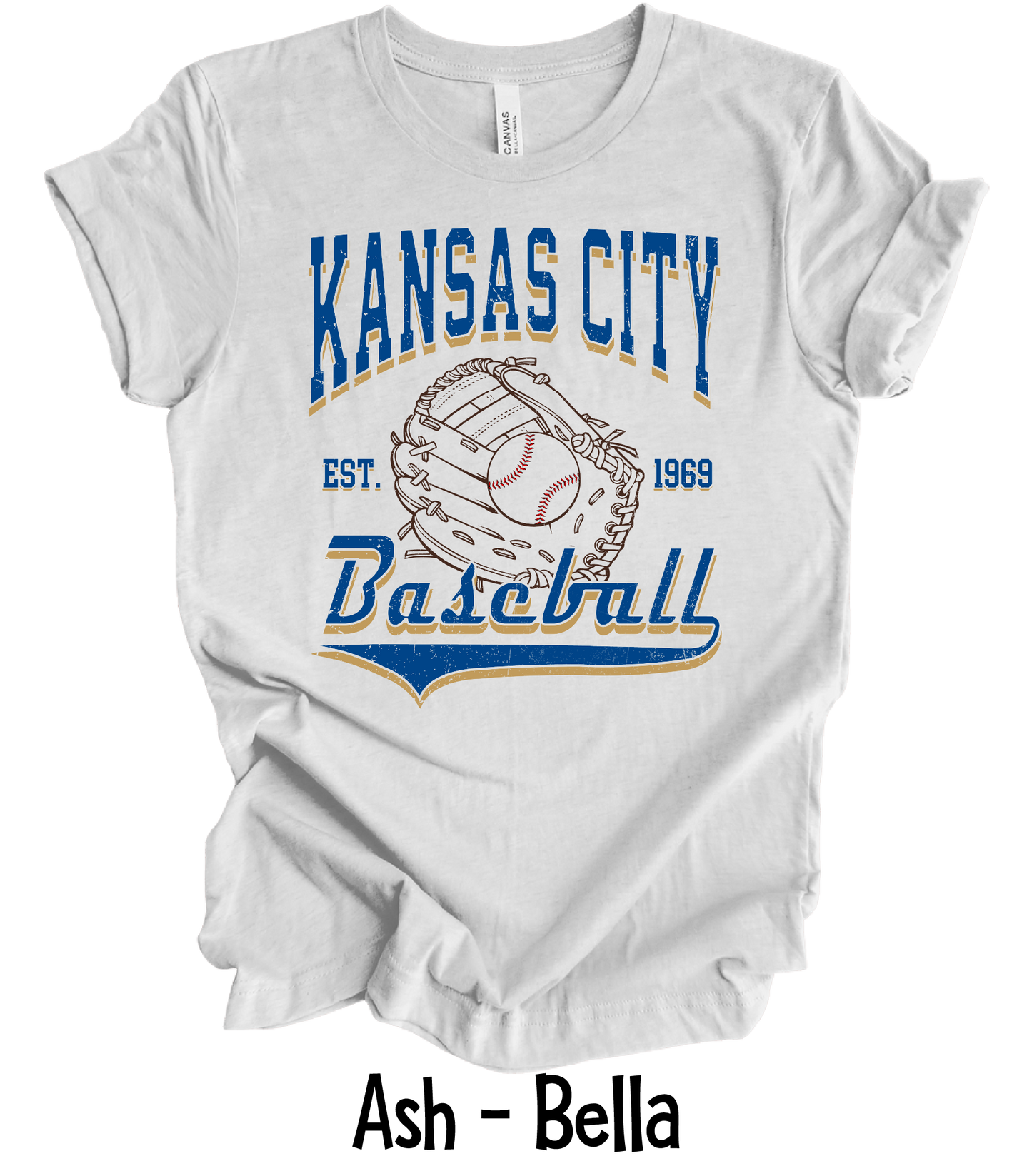 KC Baseball Vintage - Adult & Youth Sizes