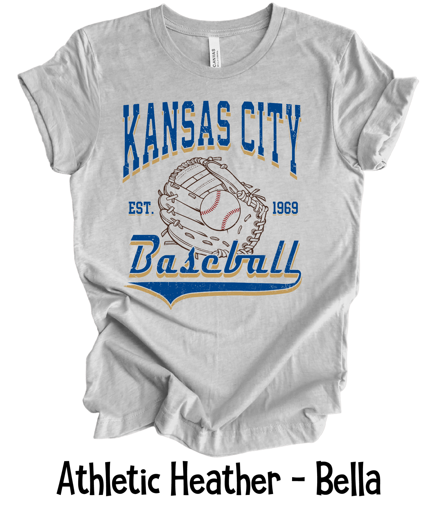 KC Baseball Vintage - Adult & Youth Sizes