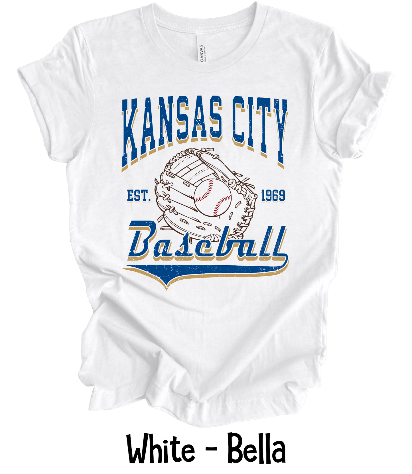 KC Baseball Vintage - Adult & Youth Sizes