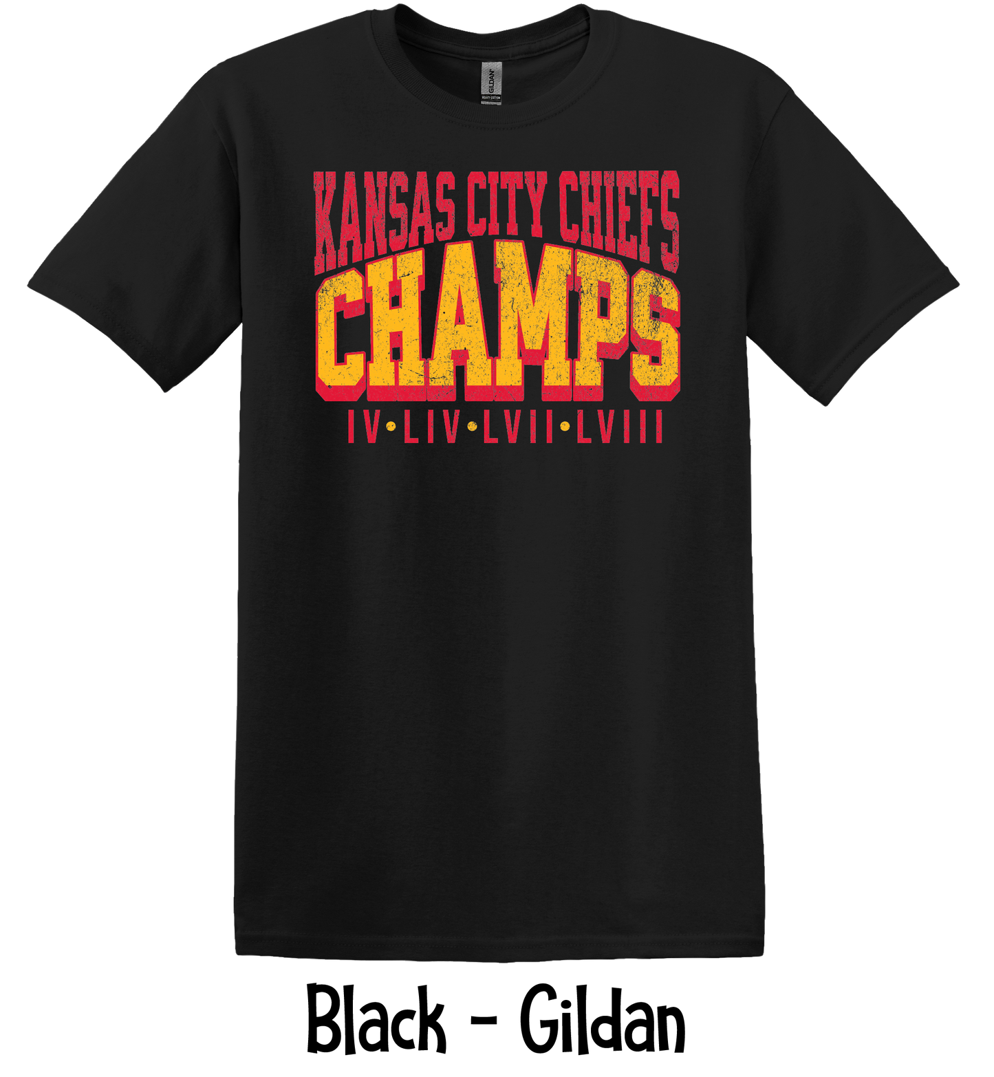 KC Champs Distressed - Adult Sizes