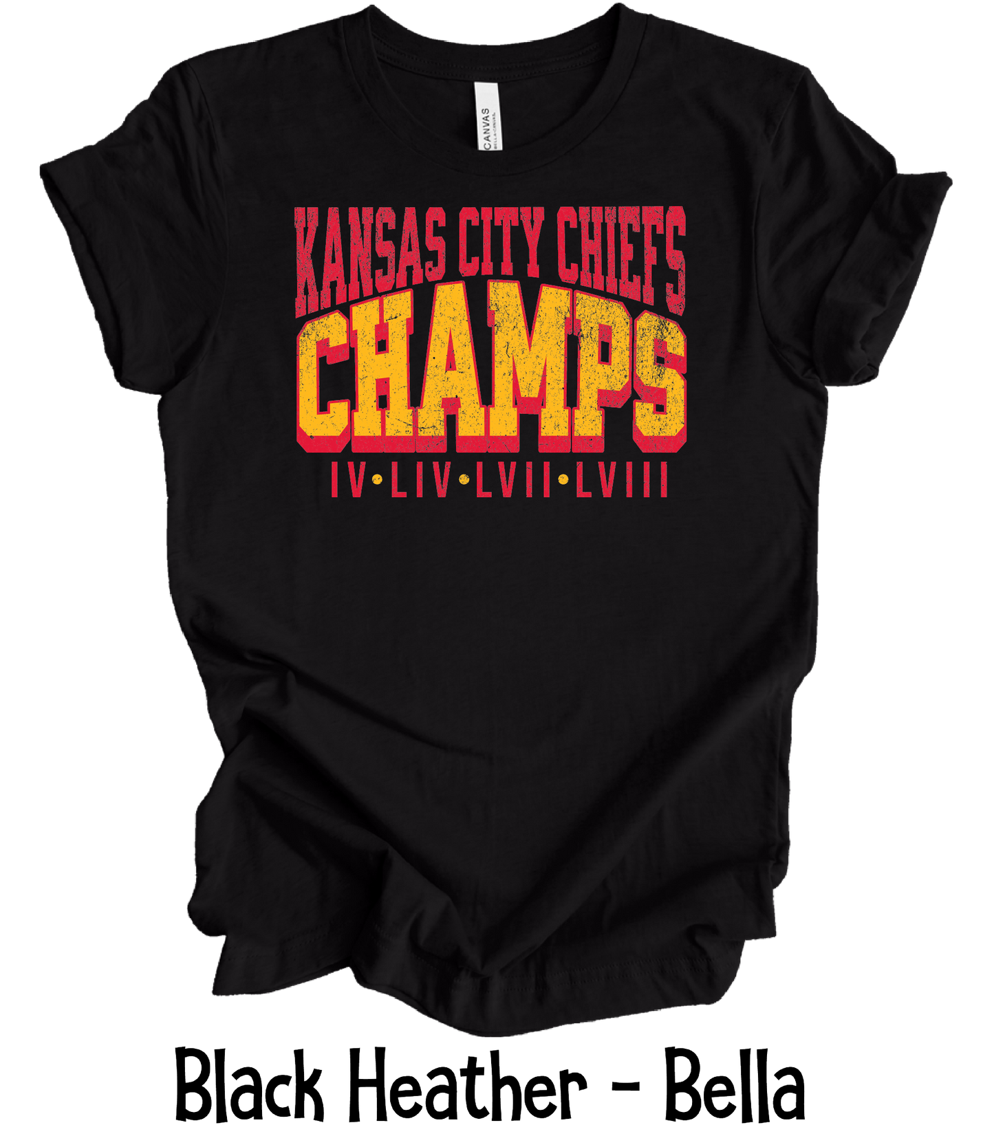 KC Champs Distressed - Adult Sizes