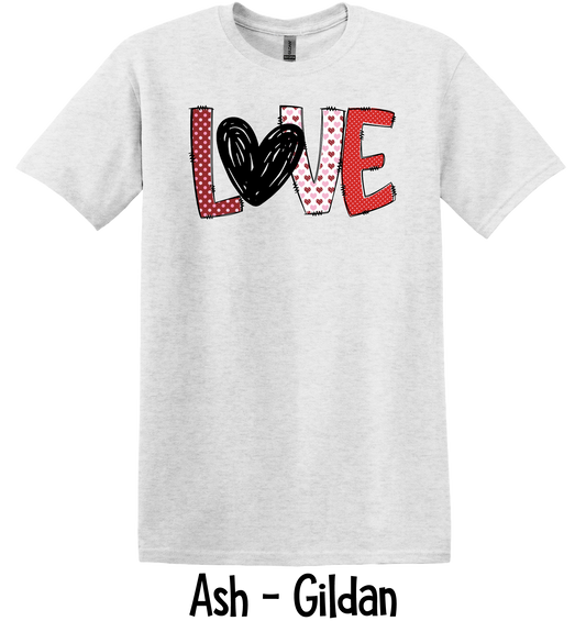 Love Scribbles - Adult - 5 Color Options