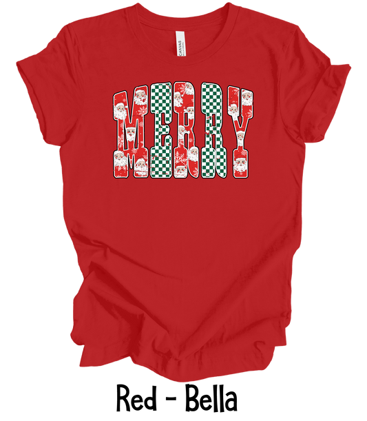 Merry - Distressed - 7 Color Options