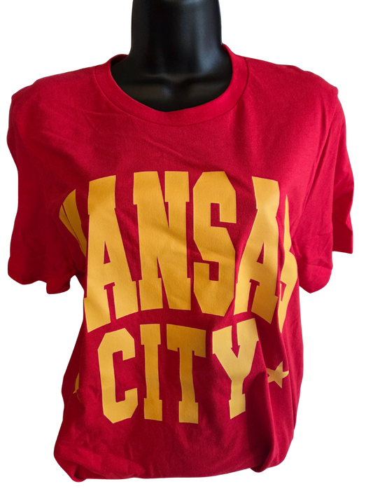 Oversized Kansas City T-Shirt - Red