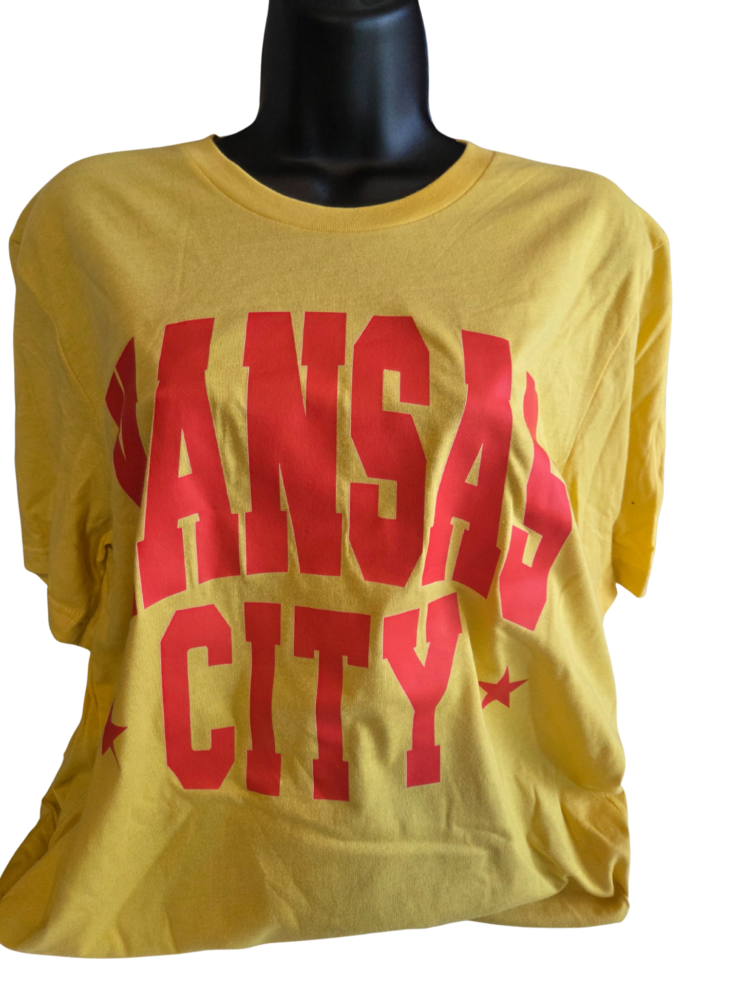 Oversized Kansas City T-Shirt - Yellow