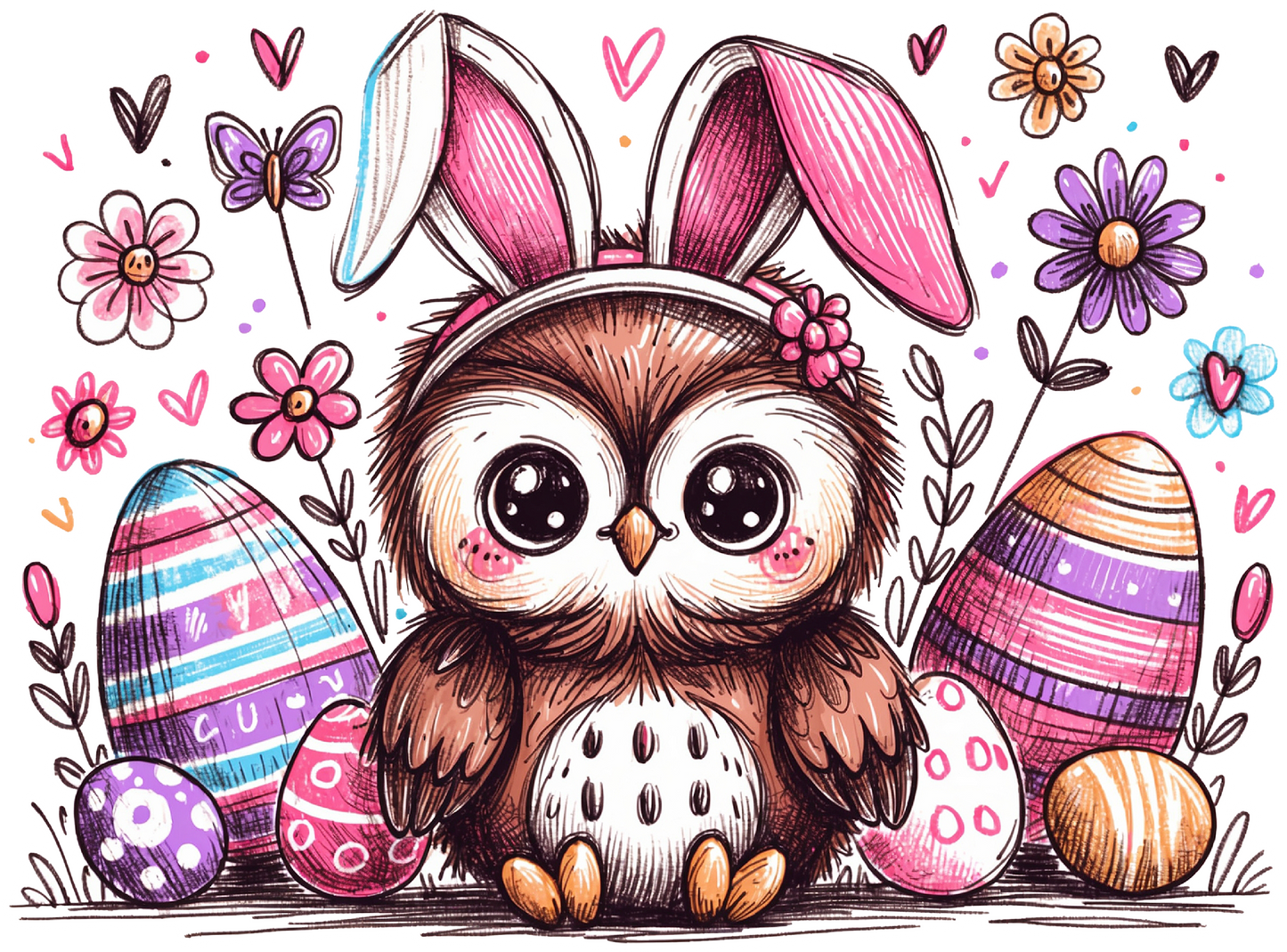 Girl Easter Animals - Personalized - YOUTH SIZES