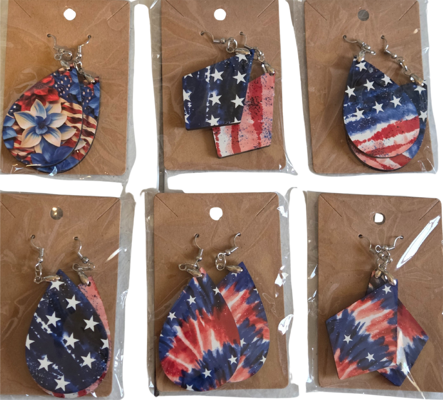 Patriotic Themed Earrings