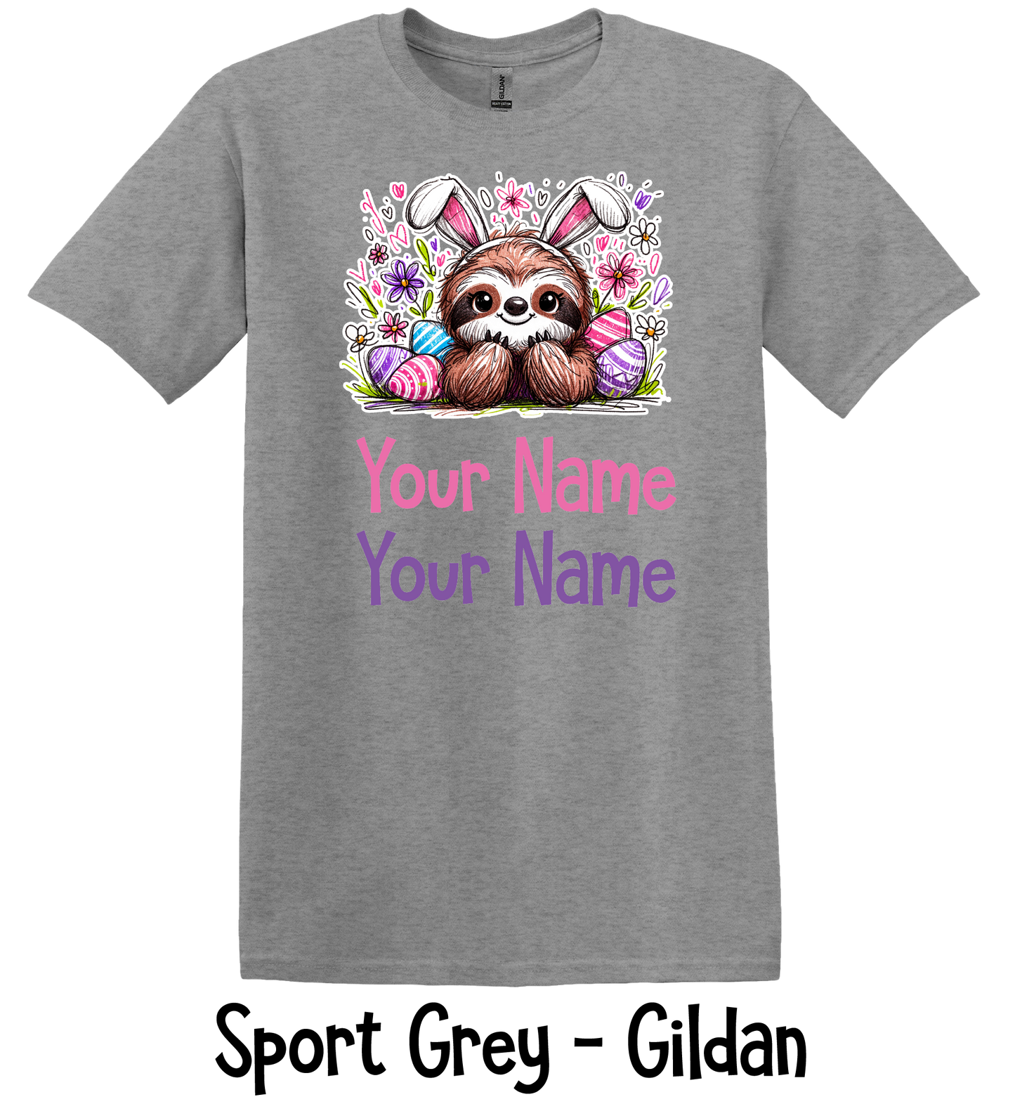 Girl Easter Animals - Personalized - YOUTH SIZES