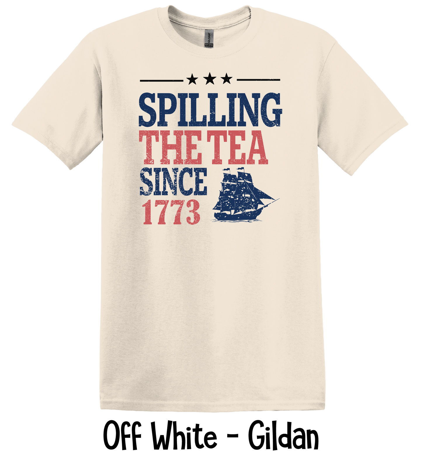 Spilling the Tea - Toddler, Youth & Adult Sizes - 3 Color Options