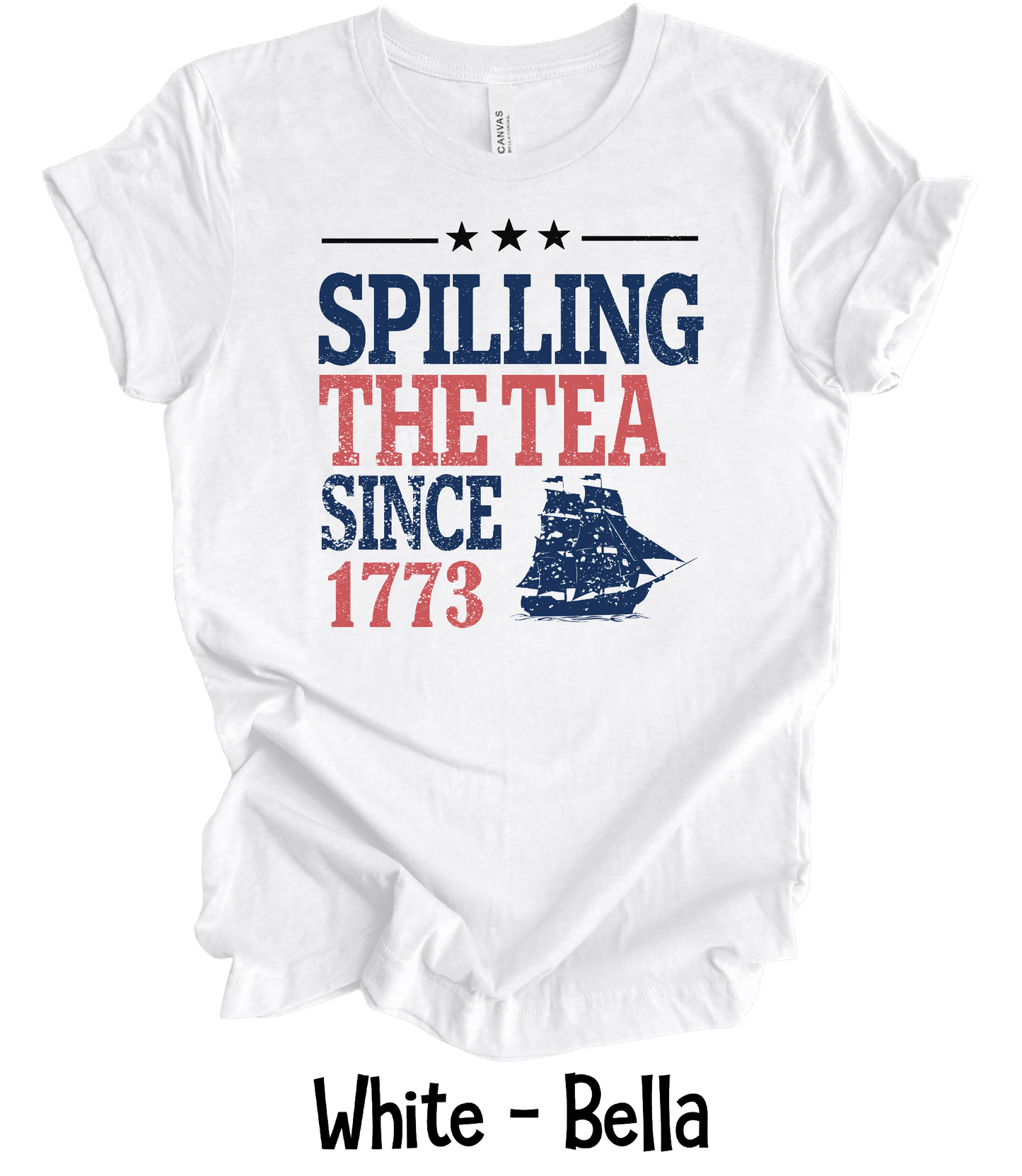 Spilling the Tea - Toddler, Youth & Adult Sizes - 3 Color Options
