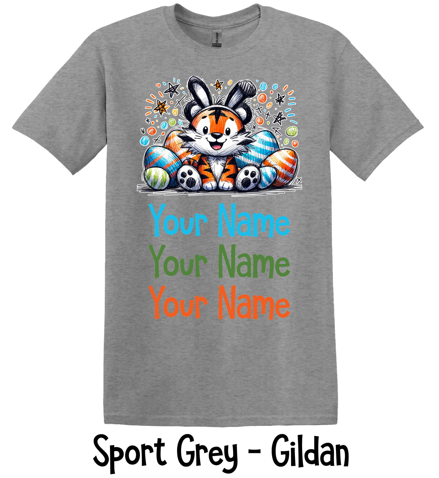 Boy Easter Animals - Personalized - TODDLER SIZES