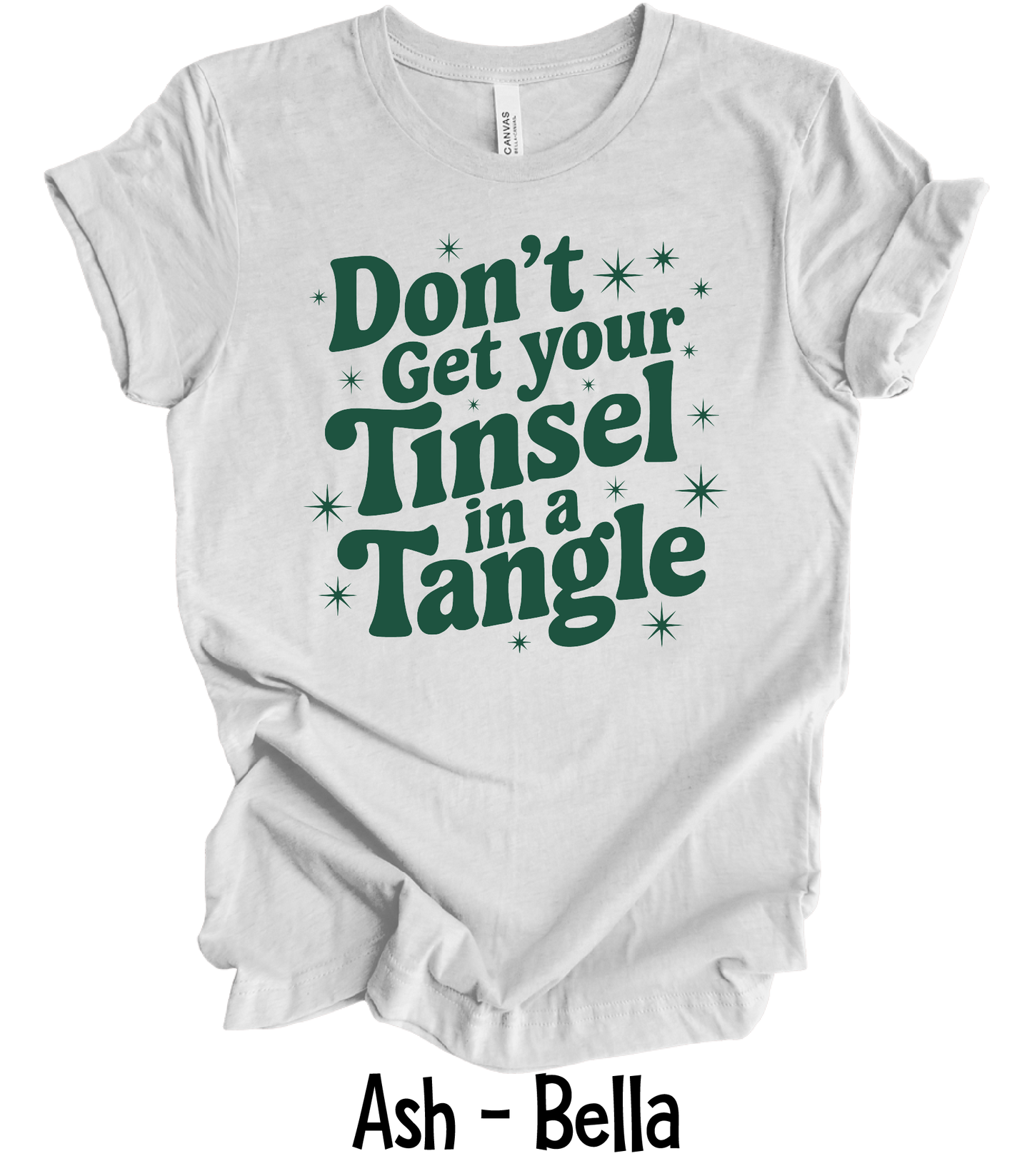 Tinsel In a Tangle - 4 Color Options