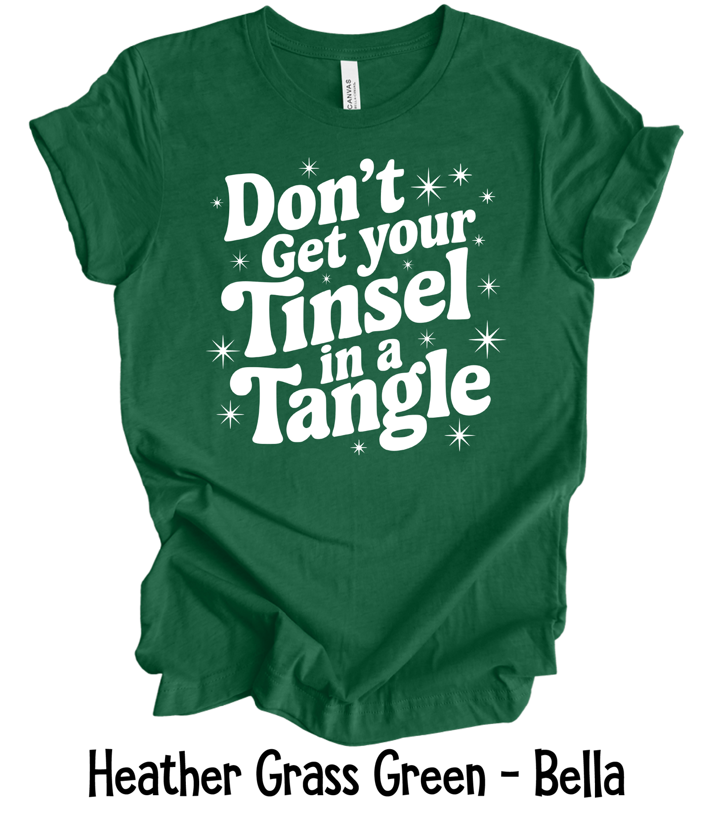 Tinsel In a Tangle - 4 Color Options