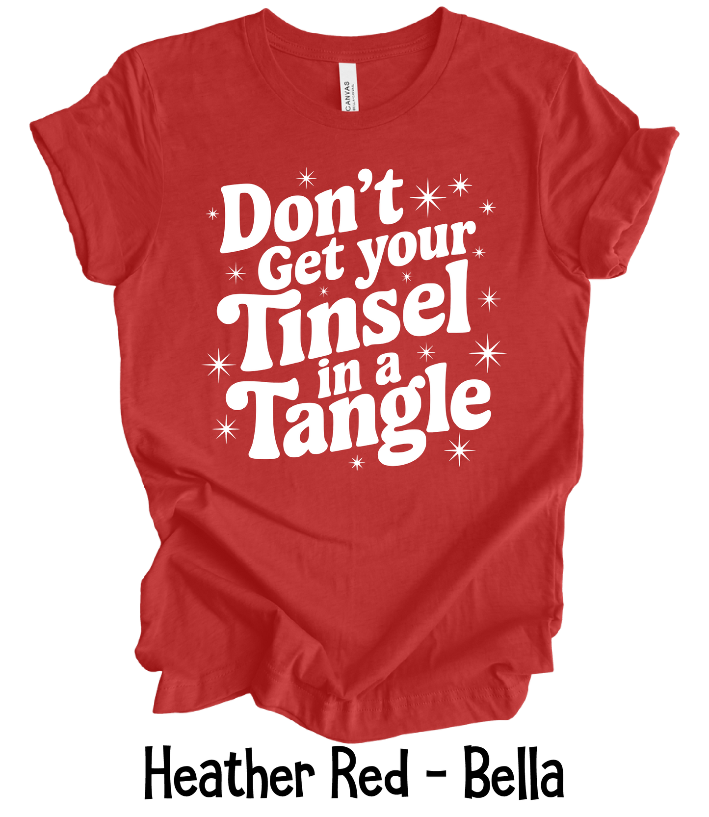 Tinsel In a Tangle - 4 Color Options