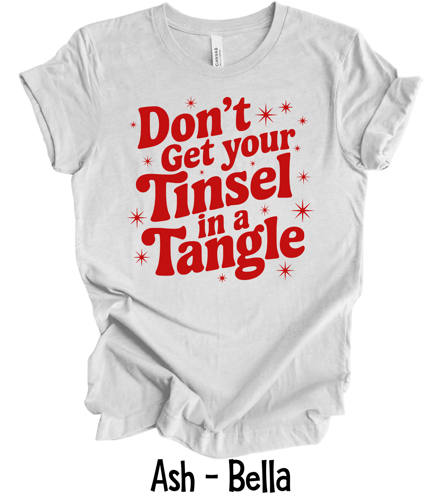Tinsel In a Tangle - 4 Color Options