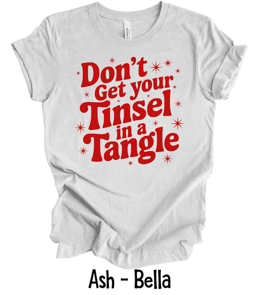 Tinsel In a Tangle - 4 Color Options