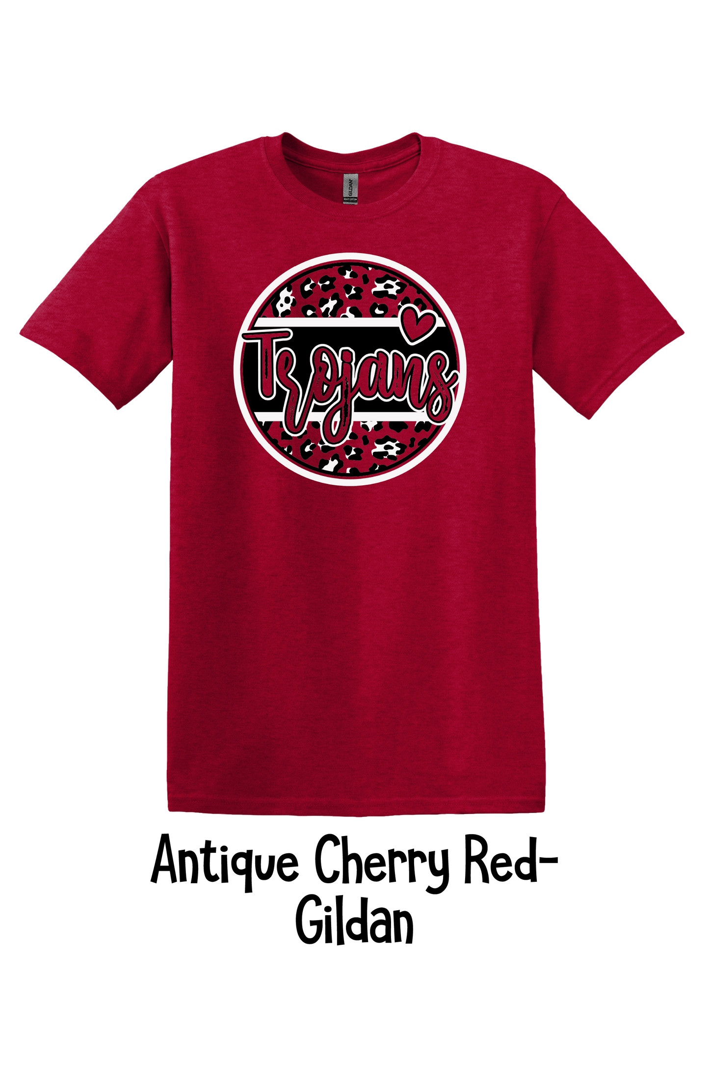 Round Leopard Trojans - 2 Design Color Options