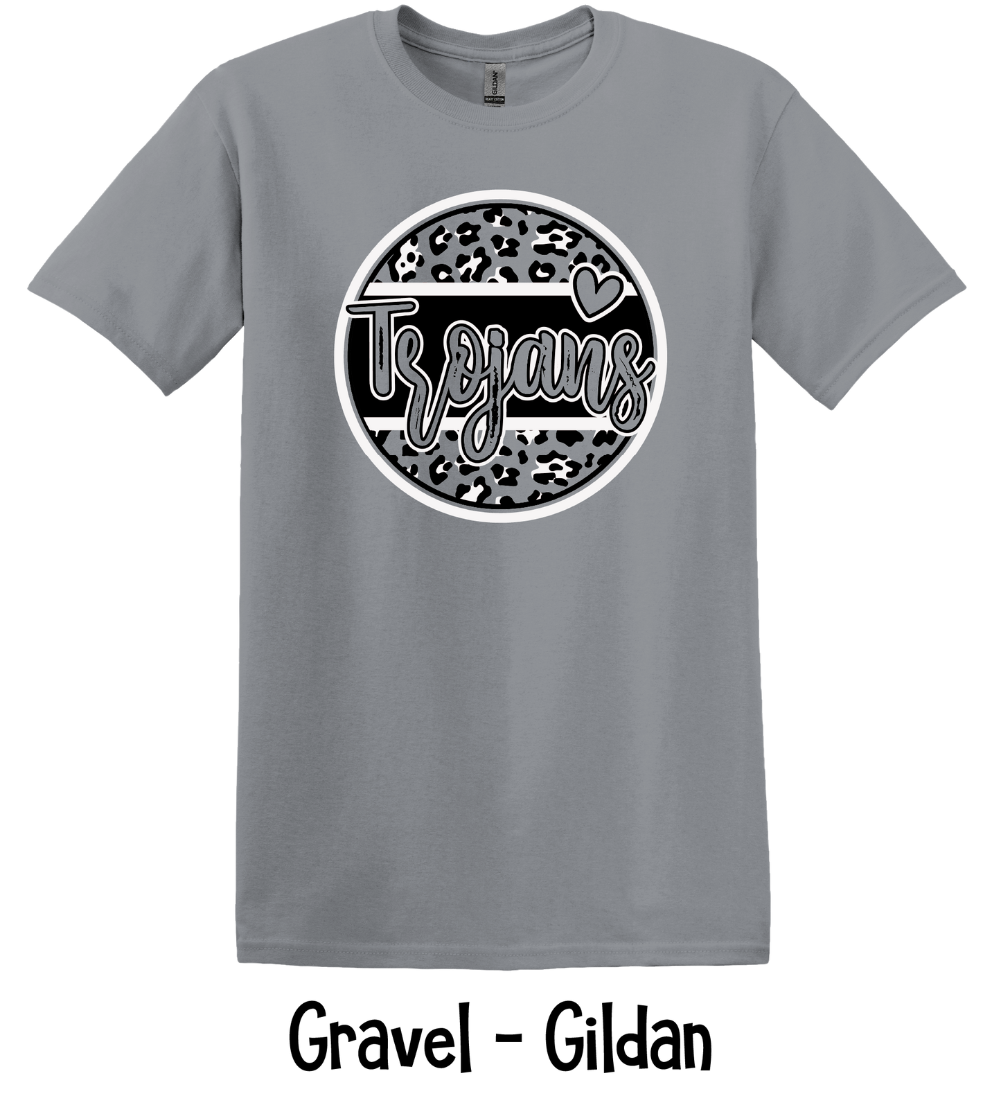 Round Leopard Trojans - 2 Design Color Options