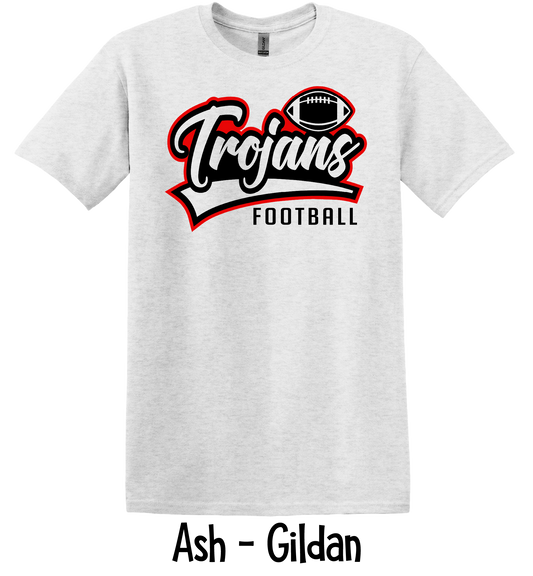 Trojans Football - Offset - Adult & Youth Sizes