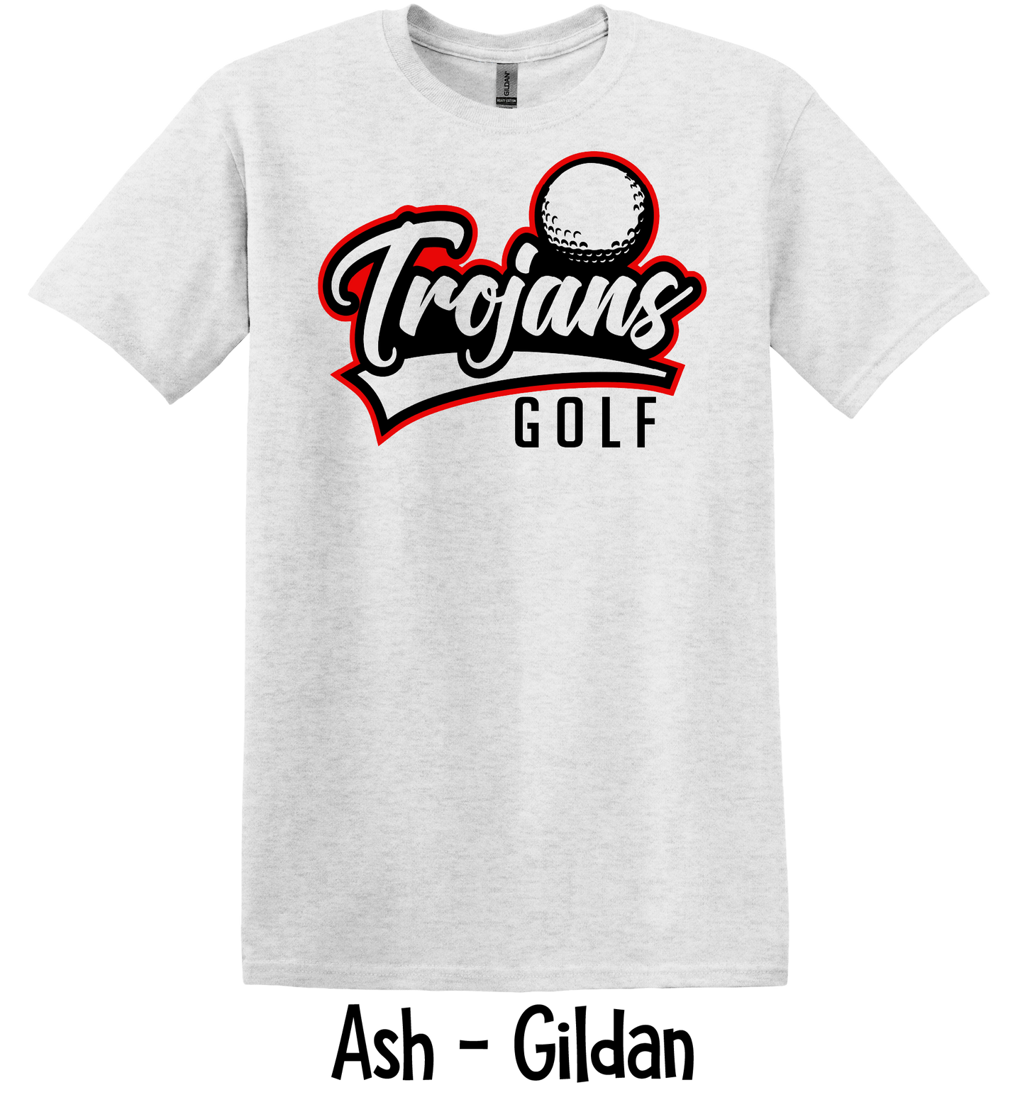 Trojans Golf - Offset - Adult & Youth Sizes