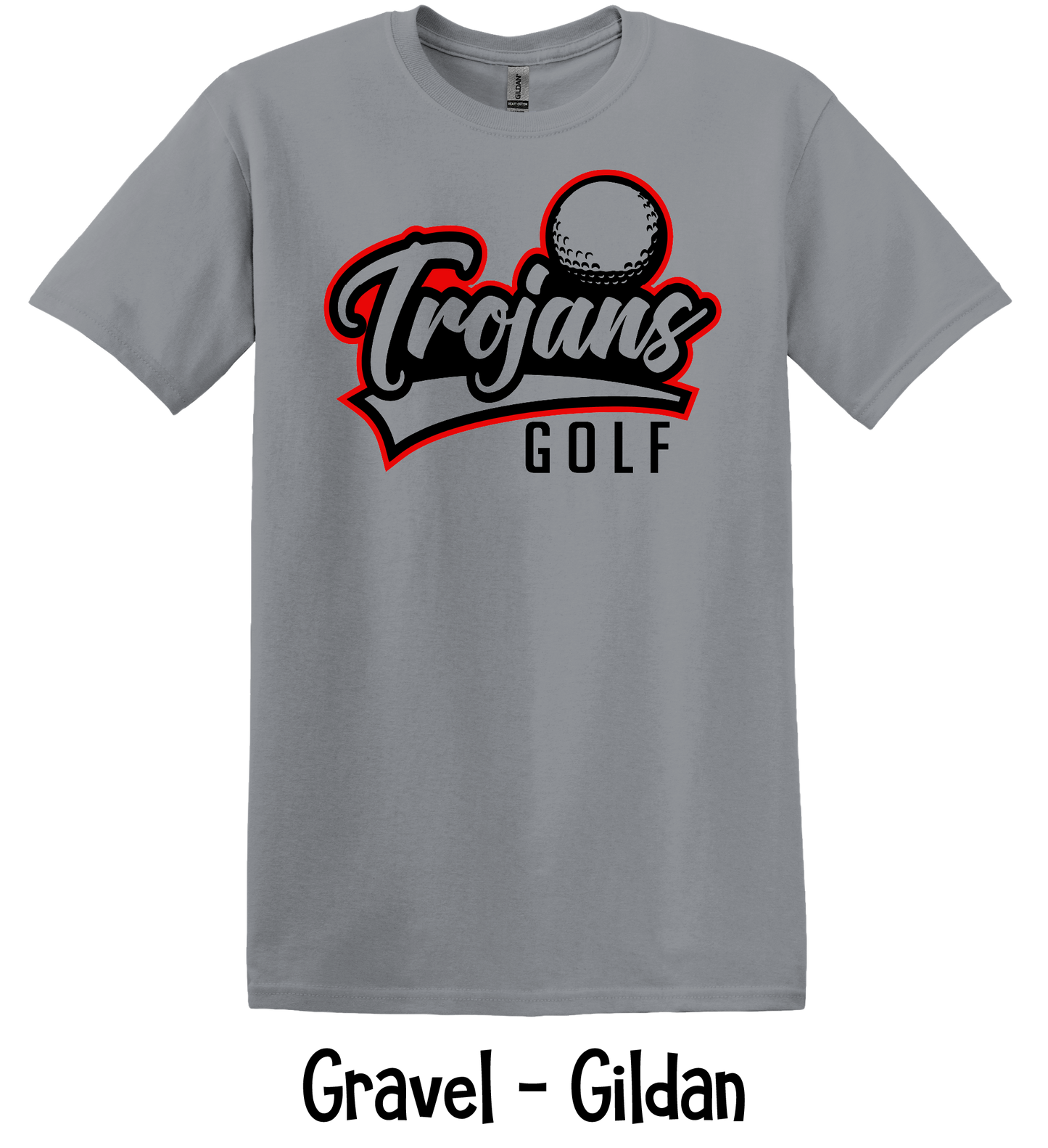 Trojans Golf - Offset - Adult & Youth Sizes