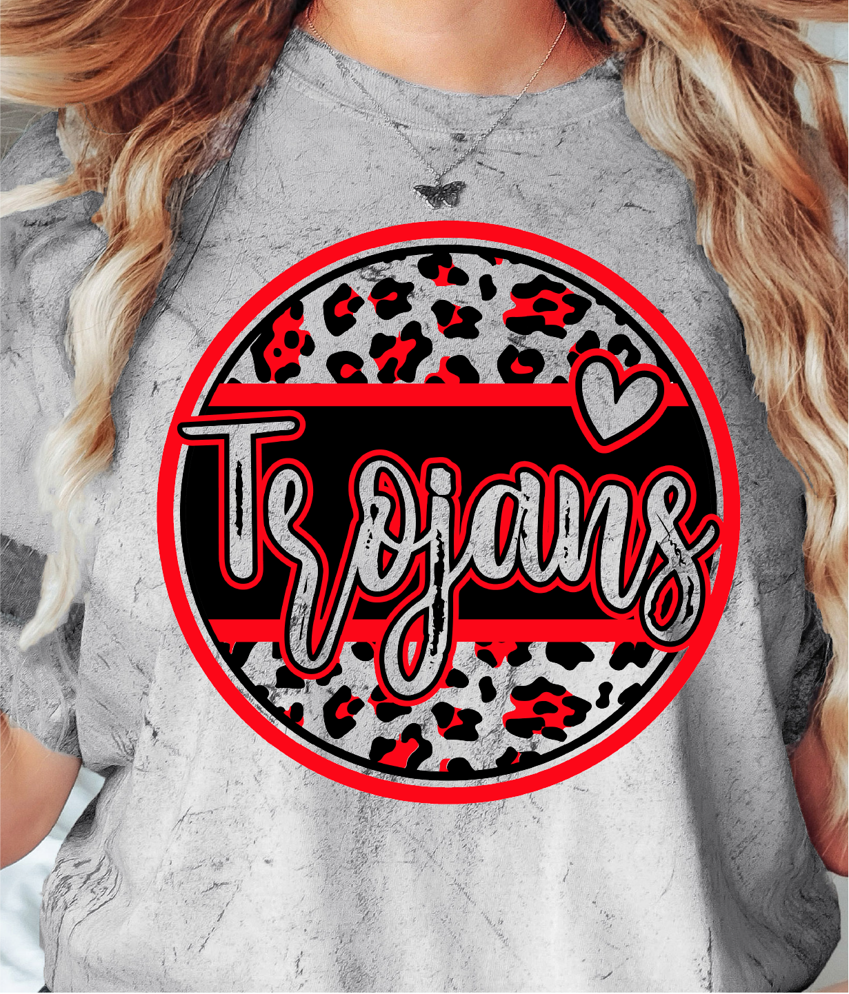 Round Leopard Trojans - 2 Design Color Options