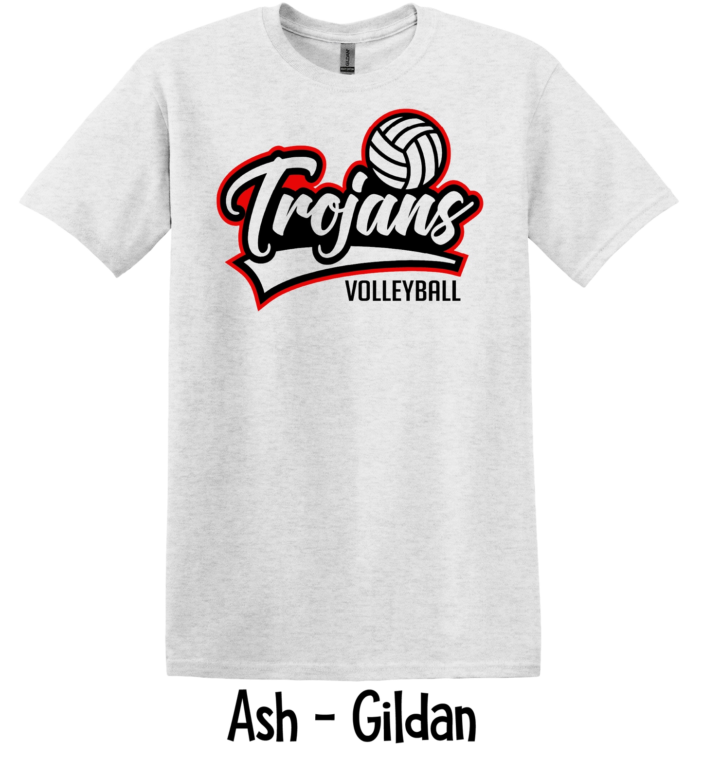 Trojans Volleyball - Offset - Adult & Youth Sizes